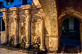 The seventeenth-century Venetian Rimondi Fountain, Rethimnon. 